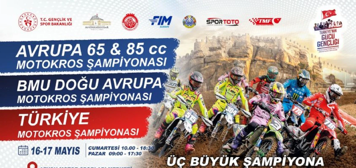19 MAYIS COŞKUSU MOTOKROS HEYECANIYLA YAŞANACAK
