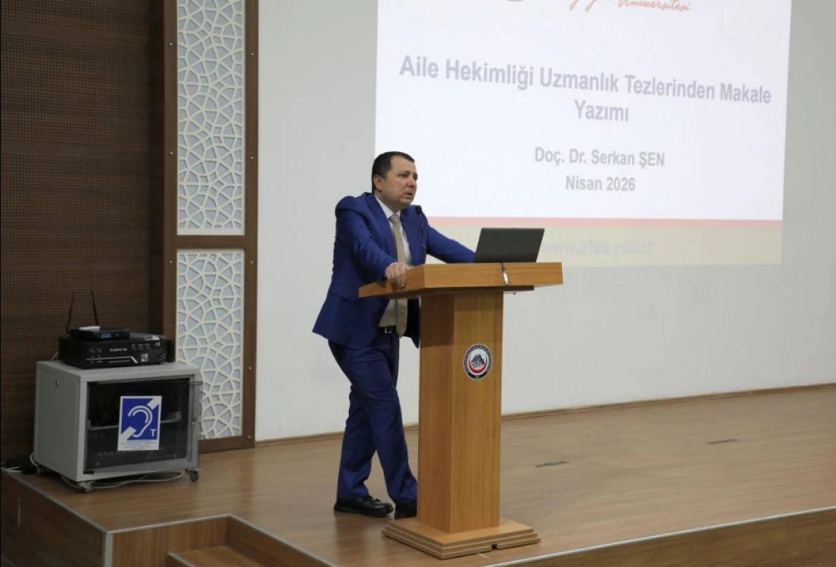 AFS&Uuml;&rsquo;L&Uuml; AİLE HEKİMLERİ MAKAL E YAZIMI EĞİTİMİNE KATILDI