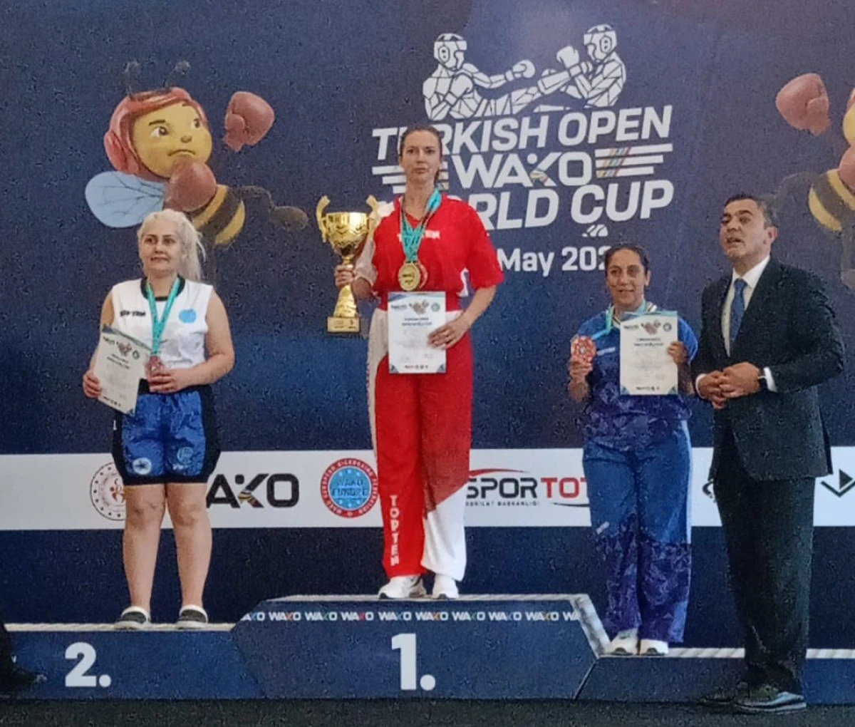 AFYONKARAHİSARLI SPORCU FATMA KAYA D&Uuml;NYA &Uuml;&Ccedil;&Uuml;NC&Uuml;S&Uuml; OLDU