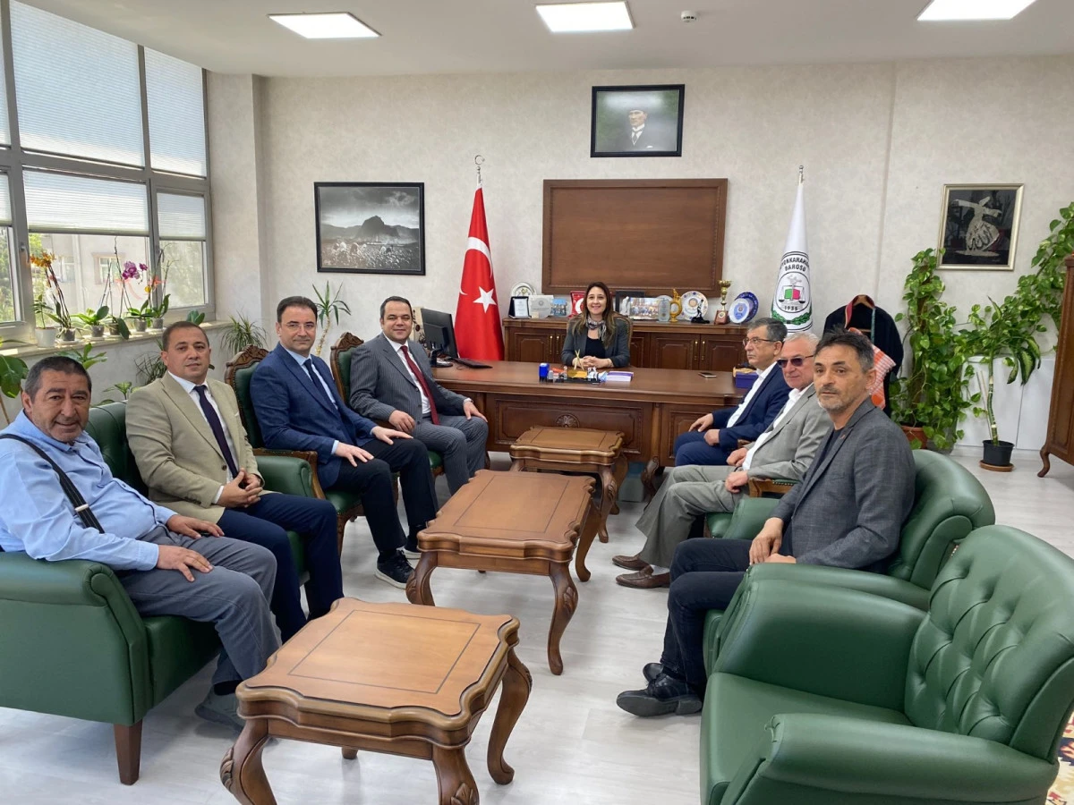 AGC’DEN BARO BAŞKANI'NA ZİYARET: HUKUK VE BASIN İŞ BİRLİĞİ VURGUSU