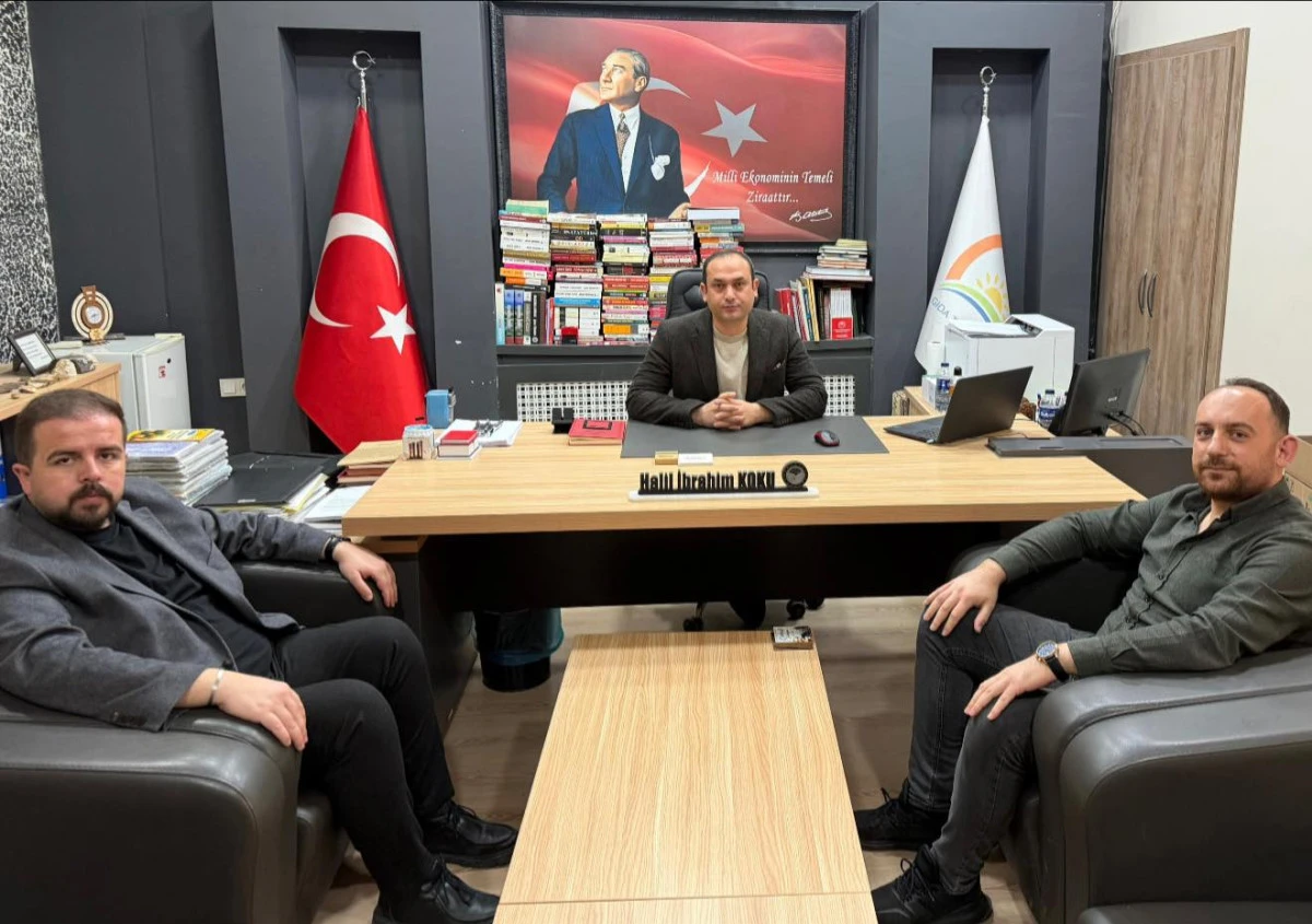 AK PARTİ EMİRDAĞ İL&Ccedil;E TEŞKİLATINDAN TARIM M&Uuml;D&Uuml;RL&Uuml;Ğ&Uuml;NE ZİYARET