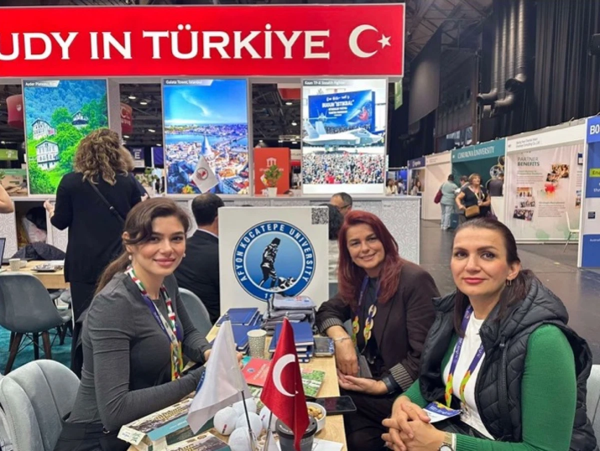 AK&Uuml;, AVRUPA ULUSLARARASI EĞİTİM BİRLİĞİ FUARI&rsquo;NDA TEMSİL EDİLDİ