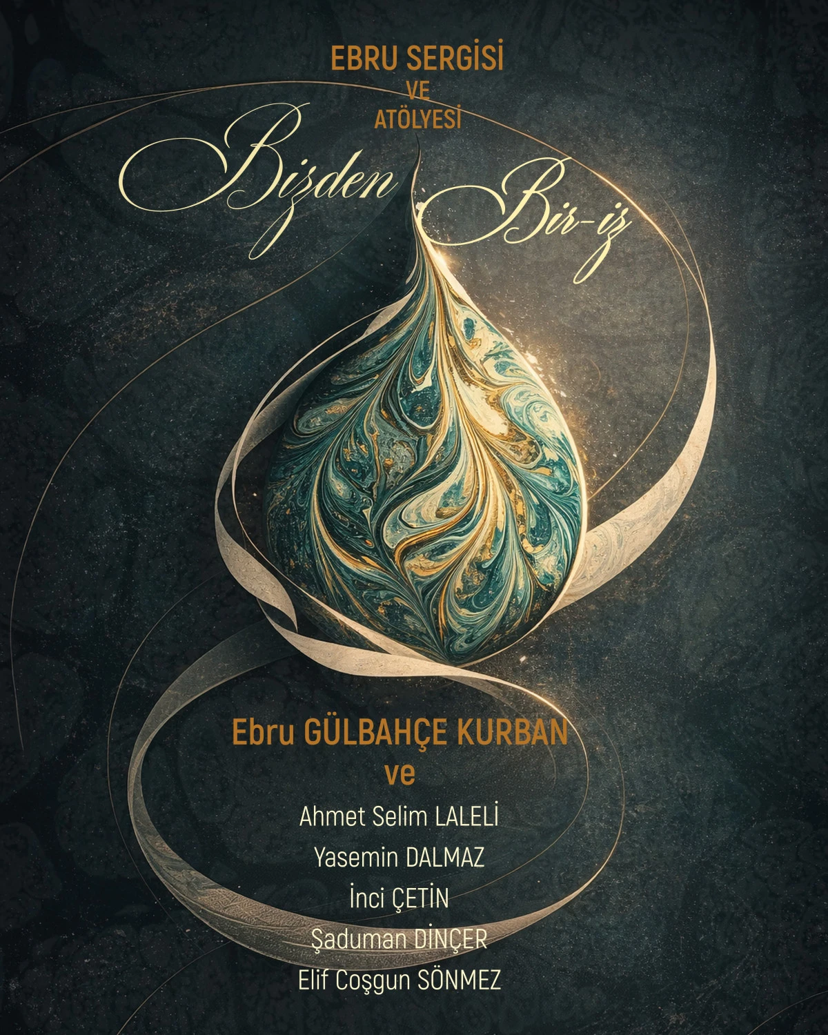 AK&Uuml; GSF&rsquo;DE EBRU SANATI ETKİNLİĞİ YOĞUN İLGİ G&Ouml;RD&Uuml;