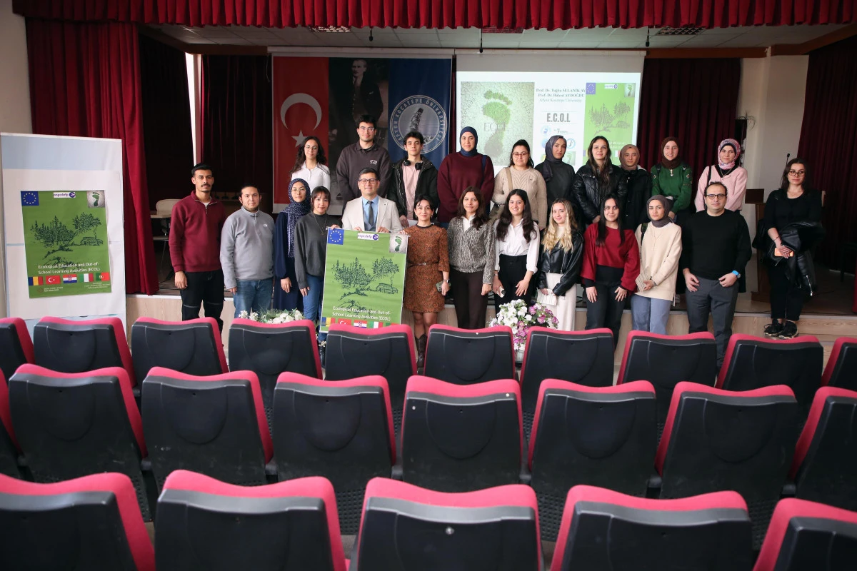 AK&Uuml;&rsquo;DE EKOLOJİK EĞİTİM PROJESİ TANITILDI