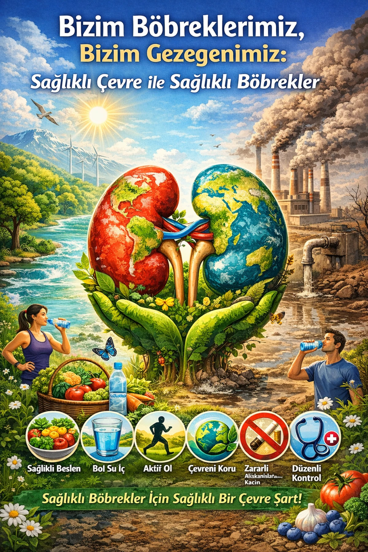 BİZİM B&Ouml;BREKLERİMİZ, BİZİM GEZEGENİMİZ: SAĞLIKLI &Ccedil;EVRE İLE SAĞLIKLI B&Ouml;BREKLER