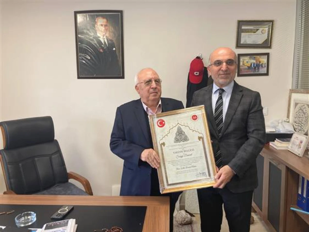 CAMİİ BANİLERİ ZİYARET EDİLDİ