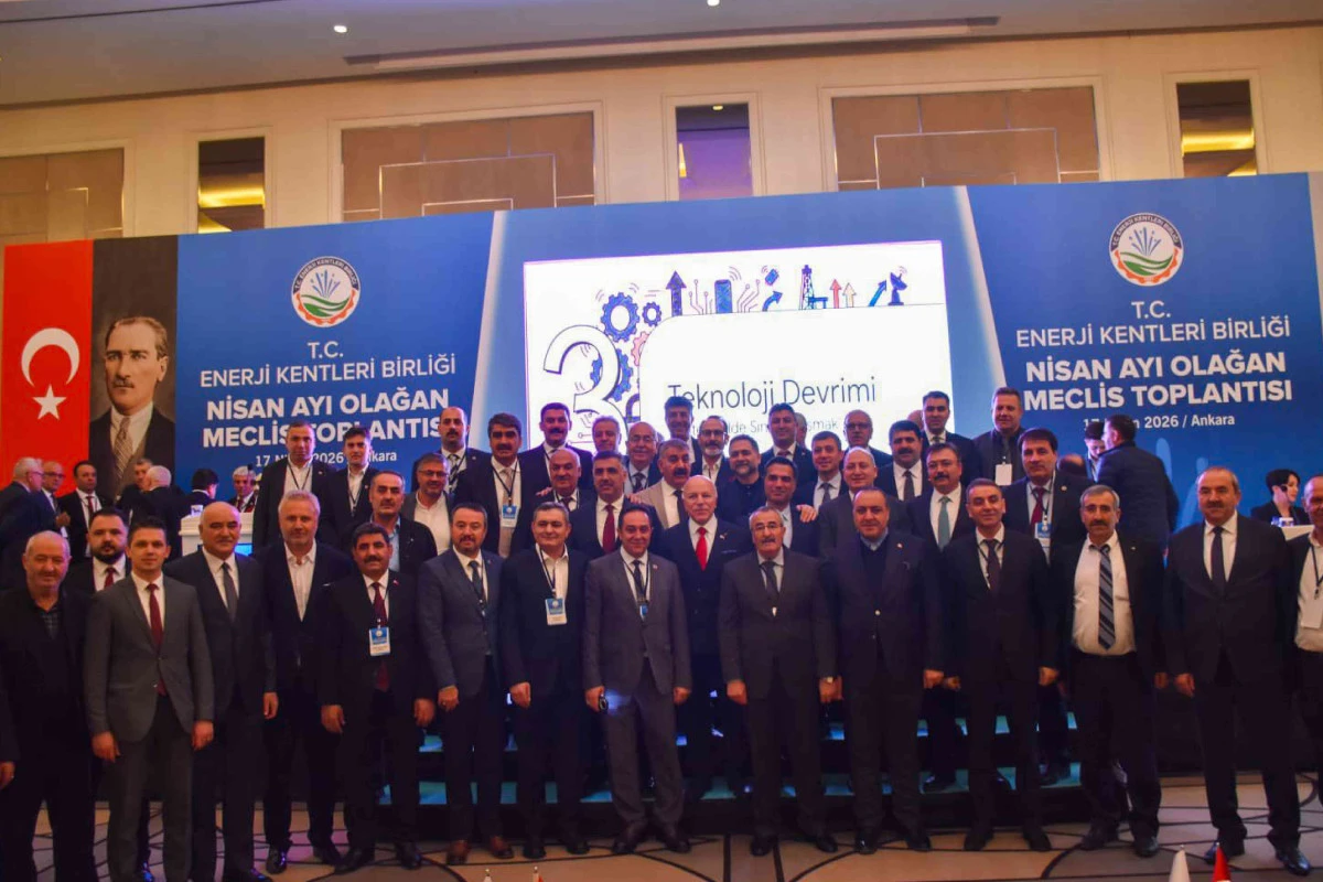 ENERJİ KENTLERİ BİRLİĞİ NİSAN AYI OLAĞAN MECLİS TOPLANTISI ANKARA&rsquo;DA GER&Ccedil;EKLEŞTİRİLDİ