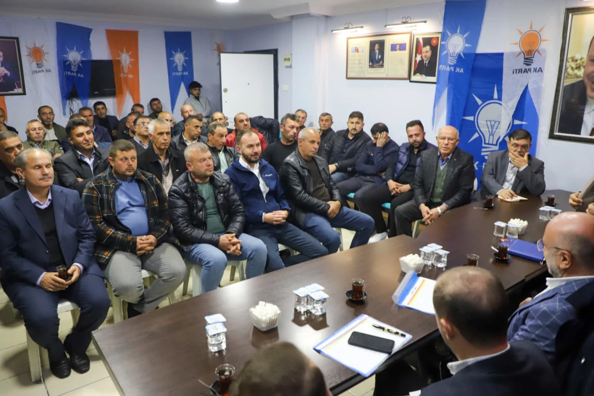 İL BAŞKANI ŞAHİN, ŞUHUT’TA TEŞKİLATLA BİR ARAYA GELDİ