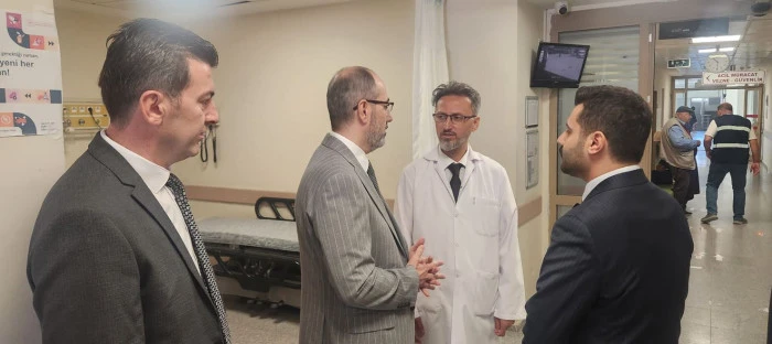 İl Sağlık Müdürü Öztürk'ün Şuhut Ziyareti