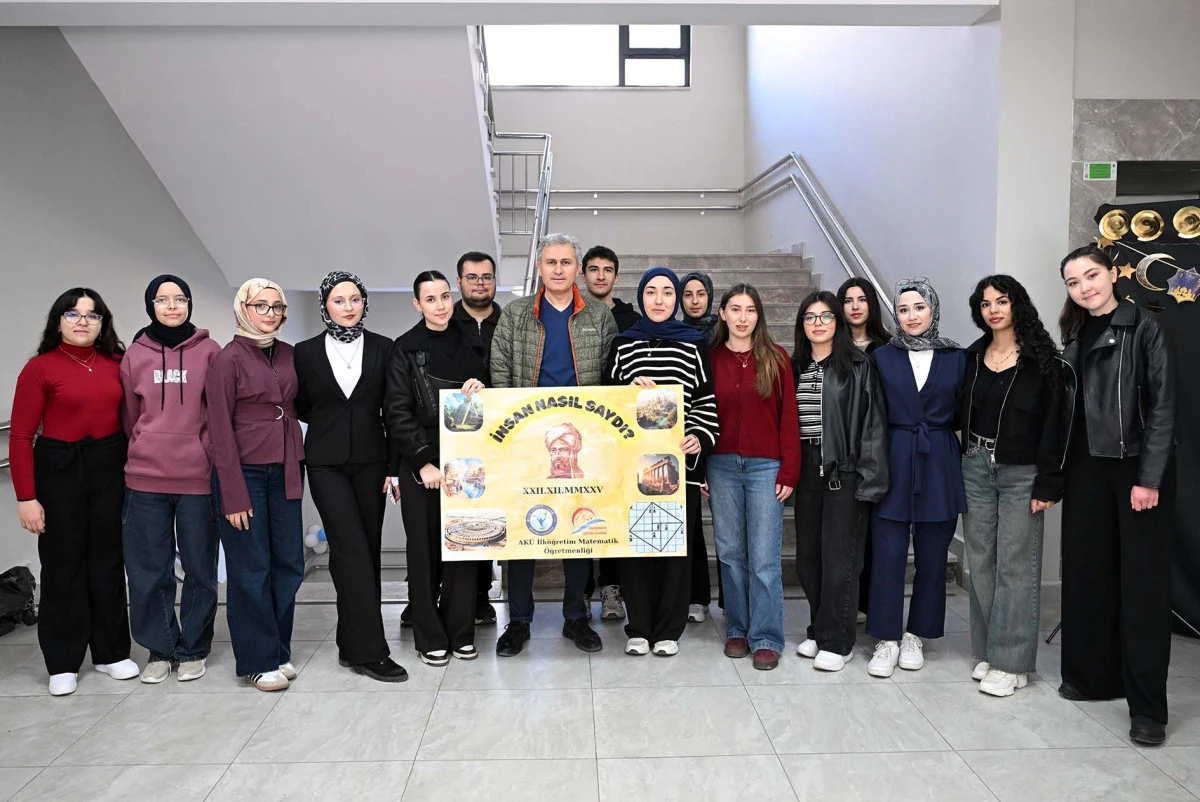 &ldquo;İNSAN NASIL SAYDI?&rdquo; KONULU BİLİM KAFE ETKİNLİĞİ GER&Ccedil;EKLEŞTİRİLDİ