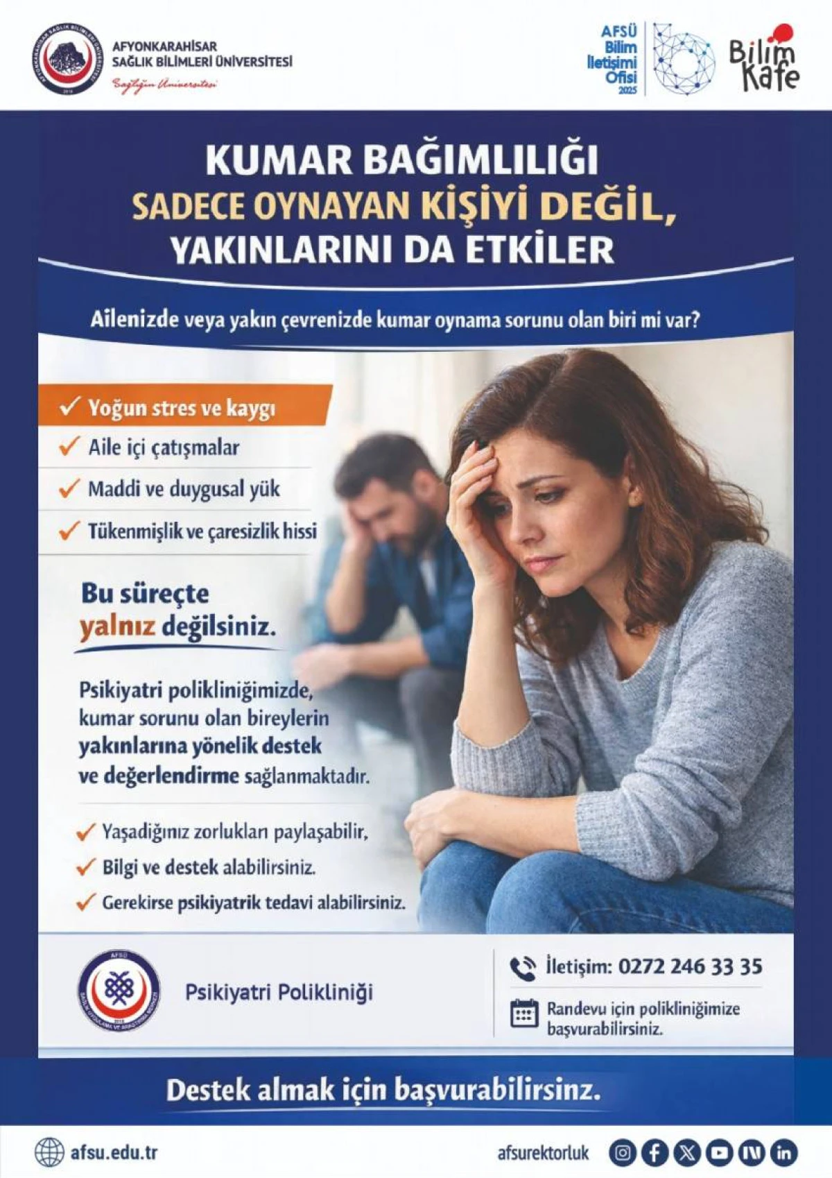 KUMAR BAĞIMLILIĞIYLA M&Uuml;CADELEDE UZMAN DESTEĞİ VURGUSU