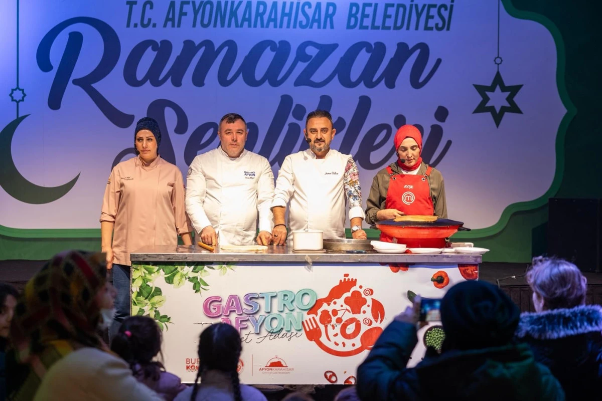 RAMAZAN COŞKUSU AFYONKARAHİSAR&rsquo;DA DEVAM EDİYOR