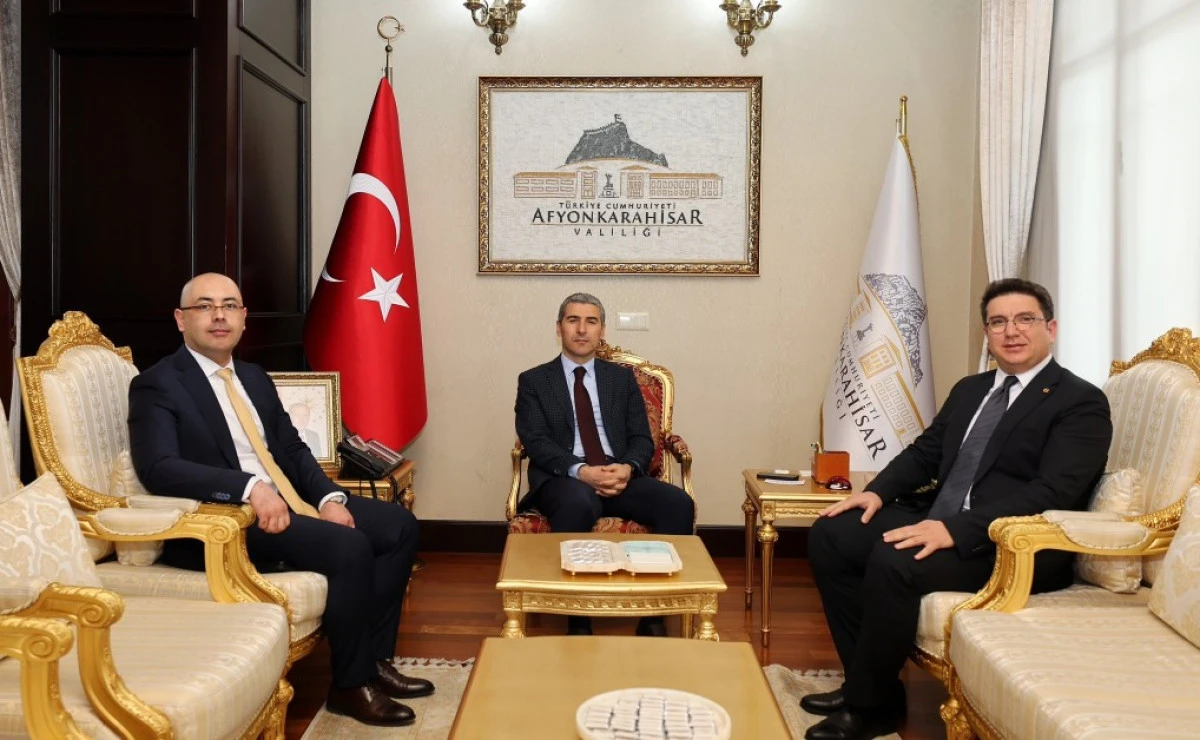 VALİ DR. NACİ AKTAŞ&rsquo; A PROTOKOL ZİYARETLERİ