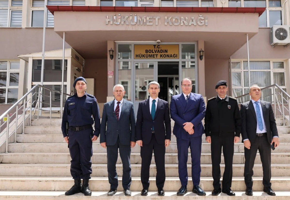 VALİ DR. NACİ AKTAŞ&rsquo;TAN BOLVADİN KAYMAKAMLIĞINA ZİYARET