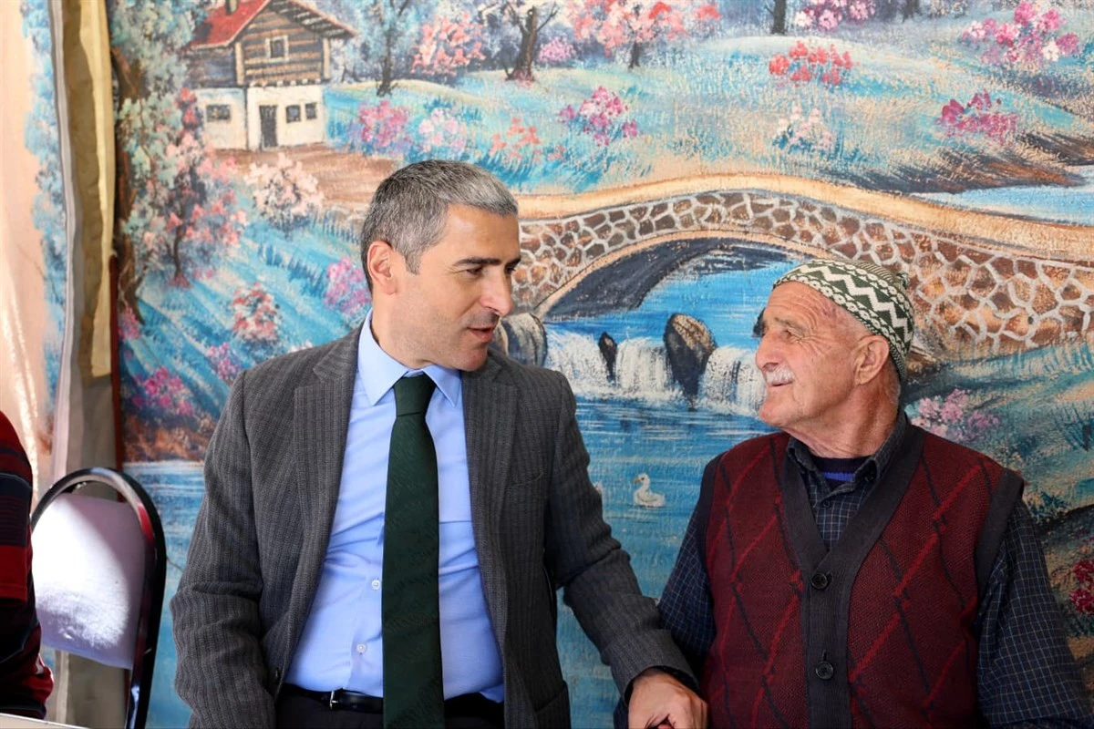 VALİ DR. NACİ AKTAŞ&rsquo;TAN HOCALAR VE KIZIL&Ouml;REN&rsquo;E ZİYARET