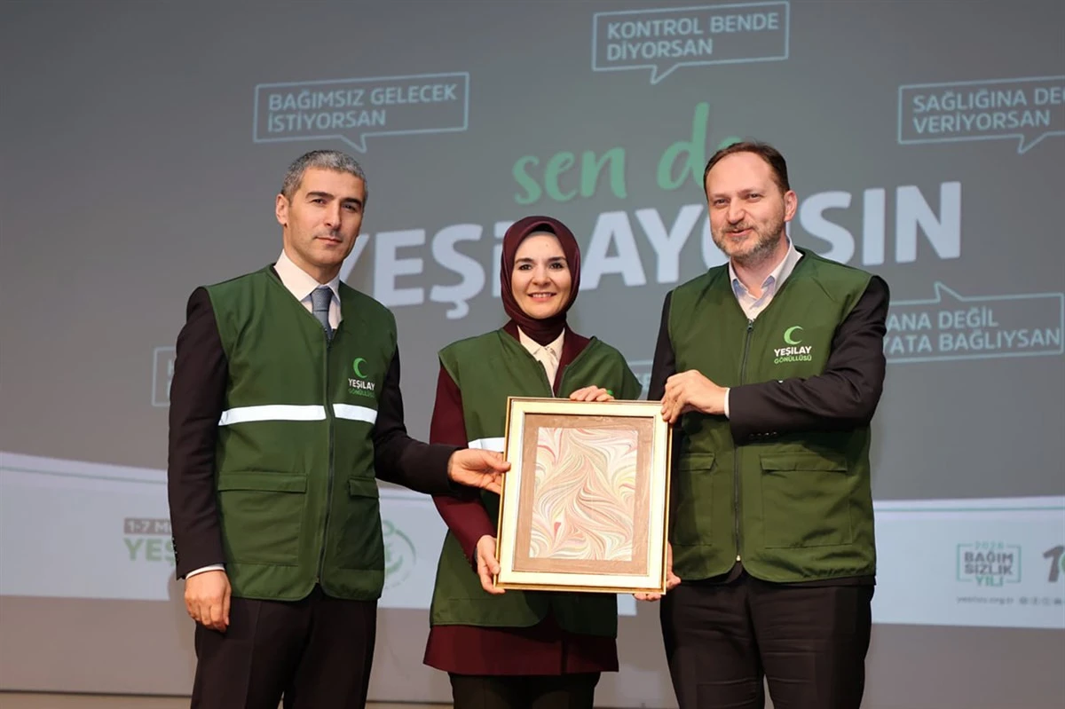 Yeşilay Haftası Buluşması Bakan G&ouml;ktaş ve Vali Aktaş&rsquo;ın Katılımıyla Yapıldı